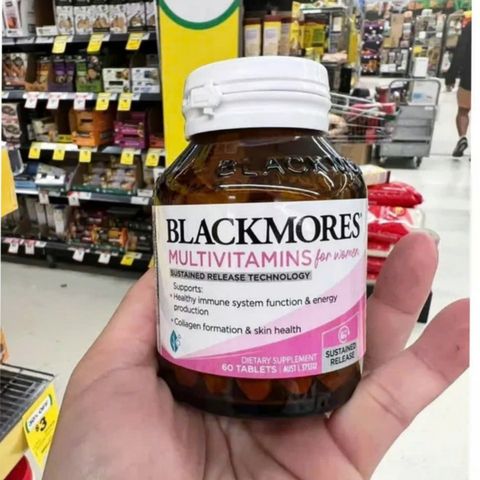 Viên uống Vitamin Tổng Hợp Dành cho Phụ Nữ Blackmores Multivitamins for Women 60 & 90 viên - Hỗ Trợ Sức Khỏe Tổng Thể - S/P Chuẩn Úc