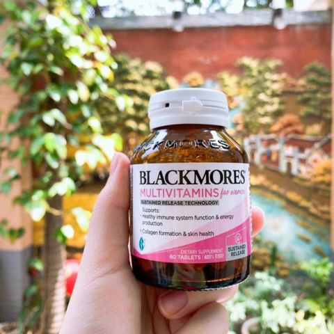 Viên uống Vitamin Tổng Hợp Dành cho Phụ Nữ Blackmores Multivitamins for Women 60 & 90 viên - Hỗ Trợ Sức Khỏe Tổng Thể - S/P Chuẩn Úc