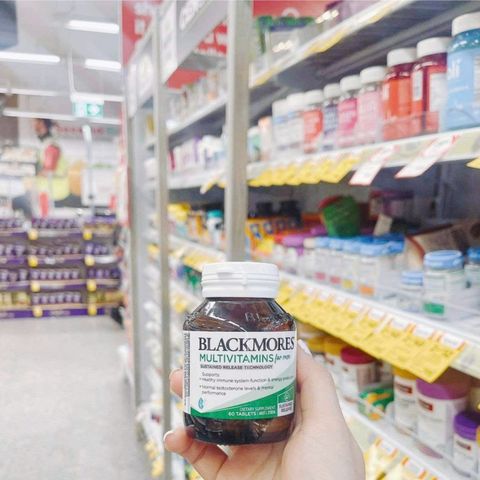 Viên uống Vitamin Tổng Hợp Dành cho Nam Giới Blackmores Multivitamins for Men 60 & 90 viên - Duy Trì Thể Trạng - Tăng Cường Sinh Lực - S/P Chuẩn Úc