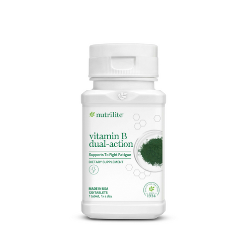 Viên uống Vitamin B Dual Action - Bổ sung 8 loại Vitamin B - Hỗ trợ giảm mệt mỏi (TPBVSK)