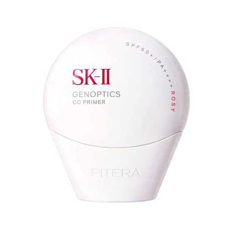 Kem Chống Nắng SK-II Genoptics CC Primer Rosy SPF50+/PA++++ 30g - Bảo Vệ Da Rạng Rỡ, Cải Thiện Tone Da, Dễ Dàng Trang Điểm 724769 NK CHÍNH HÃNG