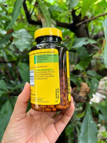Viên uống bổ sung B12, hỗ trợ quá trình tạo hồng cầu - Nature Made vitamin B12 1000mg (400 viên )
