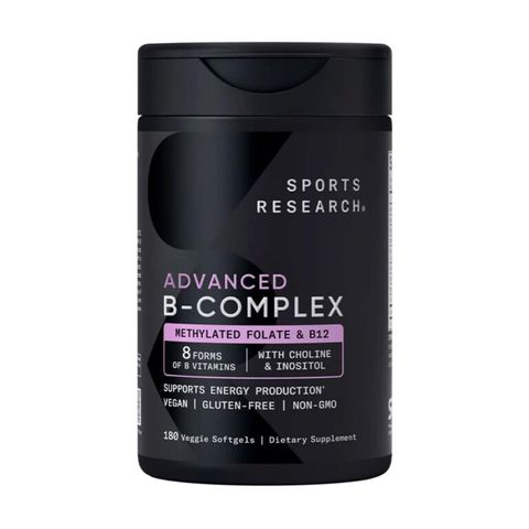 Viên uống bổ sung Vitamin B Sports Research Advanced B-Complex 180 viên 