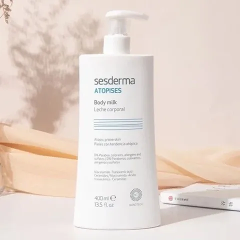 Sữa dưỡng thể Tây Ban Nha Sesderma ATOPISES Body milk 400ml Date Xa NK