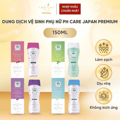 Dung dịch vệ sinh phụ nữ pH Care Nhật Bản (đủ màu)