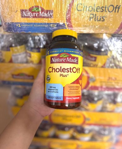 Viên uống giảm Cholesterol mỡ máu CholesterolOff Plus 210 viên