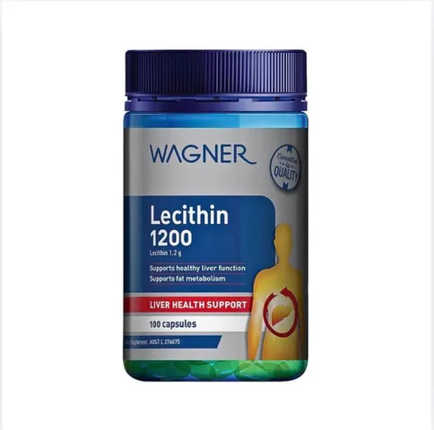 [SALE - lem date] Viên uống mầm đậu nành Wagner Lecithin 1200mg (100 viên)