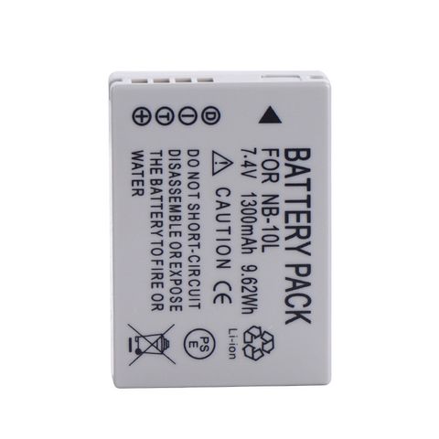 PIN MÁY ẢNH CANON NB-10L (NB10L), DÙNG CHO CÁC DÒNG CANON POWERSHOT G16, G15, G1X, SX60, 50, 40, G16