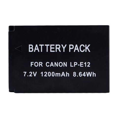 PIN CAMERA CANON LP-E12 (LPE12), DÙNG CHO CÁC DÒNG CANON EOS 100D, M10, M50, M200, KISS X7, SX70HS