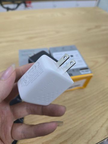 Củ sạc nhanh 20w Voltme - 2 cổng type C, nhỏ gọn, sạc nhanh chuẩn PD3.0, QC3.0, PPS