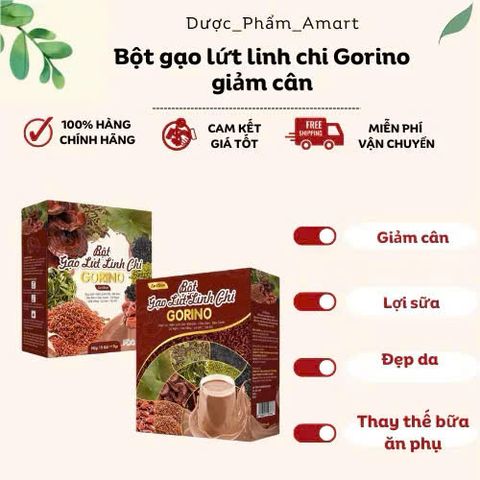 combo 3 hộp bột gạo lứt linh chi