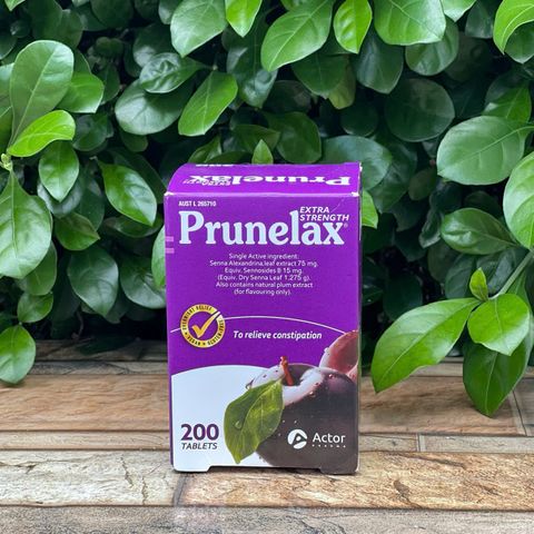 Viên Uống nhuận tràng Chống Táo Bón Prunelax Extra Strength 200 viên