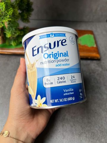 Sữa bột Ensure Original 400g (Abbott) hương vani