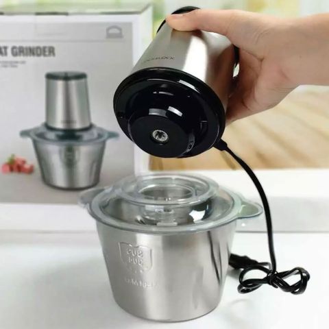 Máy Xay Thịt LocknLock EJM172 – 2L, Cối Inox, Công Suất 300W