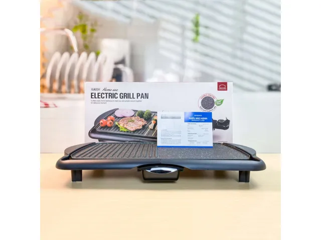 Bếp Nướng Điện, Vỉ Nướng Lock&Lock Electric Grill EJG231 Công Suất 2000W