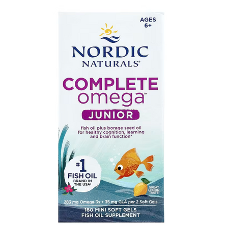 [modoria.] Viên Uống Omega 3-6-9 Cho Trẻ từ 6 tuổi Nordic Naturals Complete Omega Junior Lemon - Mỹ