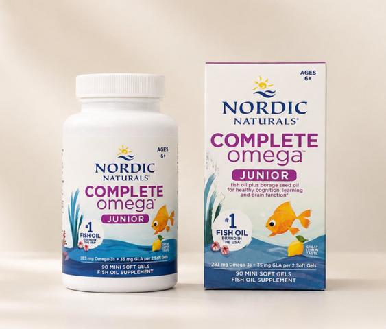 [modoria.] Viên Uống Omega 3-6-9 Cho Trẻ từ 6 tuổi Nordic Naturals Complete Omega Junior Lemon - Mỹ
