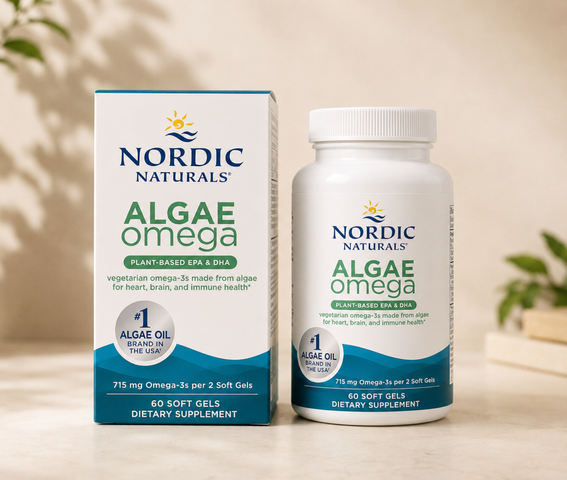 [modoria.] Viên uống Dầu tảo Nordic Naturals ALGAE Omega 715mg 120 viên - Mỹ