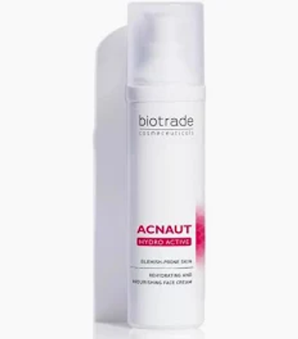 (Hàng Nhập Khẩu) Kem Dưỡng Ẩm Biotrade Acenaut Hydro Active Cream - Hỗ Trợ Làm Dịu Da Dầu Mụn, Phục Hồi Da Chăm Sóc Sắc Đẹp 60ml chính hãng