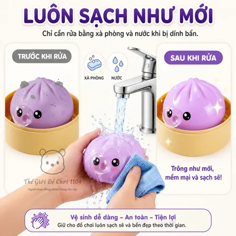 Hộp mù đồ chơi Squishy bánh bao Kỳ Lân gíup xả stress và tăng khả năng phối hợp tay mắt Thế giới đồ chơi 1104