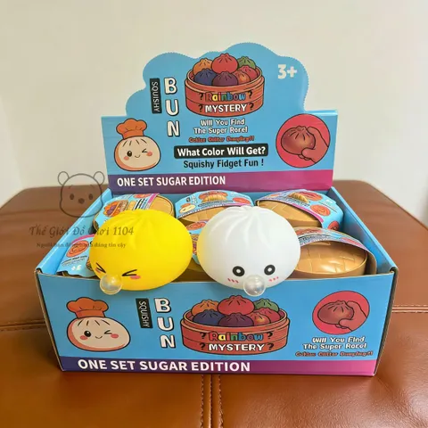 Hộp mù đồ chơi Squishy bánh bao Kỳ Lân gíup xả stress và tăng khả năng phối hợp tay mắt Thế giới đồ chơi 1104
