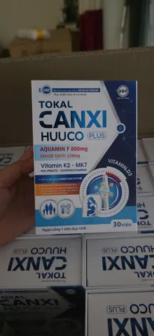 Canxi hữu cơ dành cho cả gia đình Hàng chính hãng date mới về hộp cứng loại 30 viên