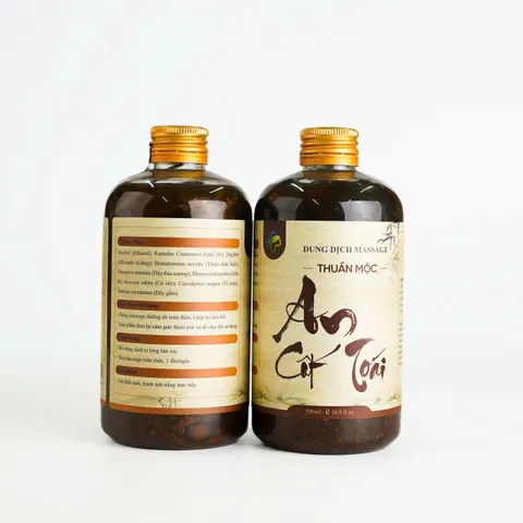 Hỗ trợ xương khớp Dung dịch xoa bóp giúp giảm đau hiệu quả chai 500ml