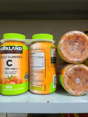 Kẹo Dẻo Kirkland Signature Adult Vitamin C 250mg, 180 Viên