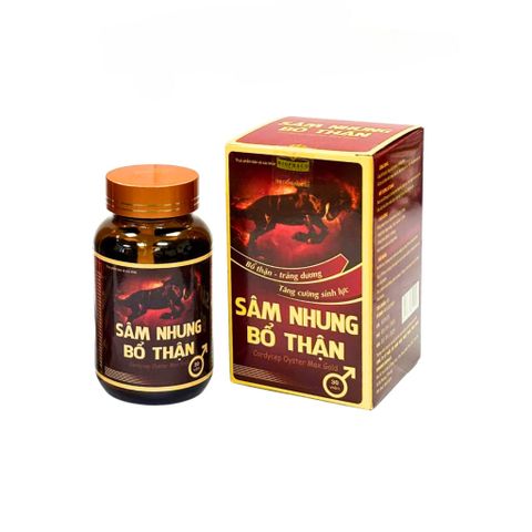 Sâm Nhung Bổ Thận Hàu Biển Đông Trùng Hỗ Trợ Tăng Cường Bản Lĩnh Nam Giới – Chai 30 viên