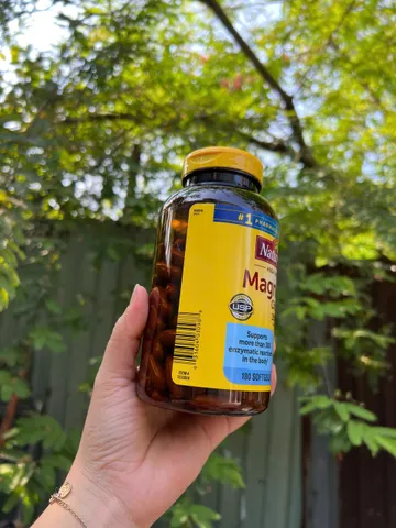 Viên uống hỗ trợ chức năng cơ bắp, tim mạch và hệ thần kinh  - Magnesium Citrate Nature Made 250mg 180 viên của Mỹ