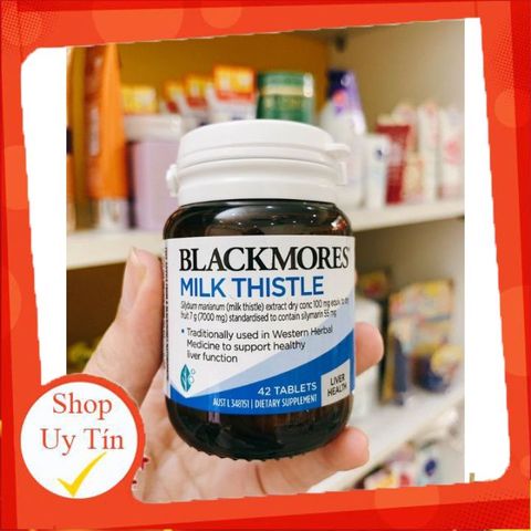 Blackmores Milk Thistle thải độc gan, hộp 42 viên