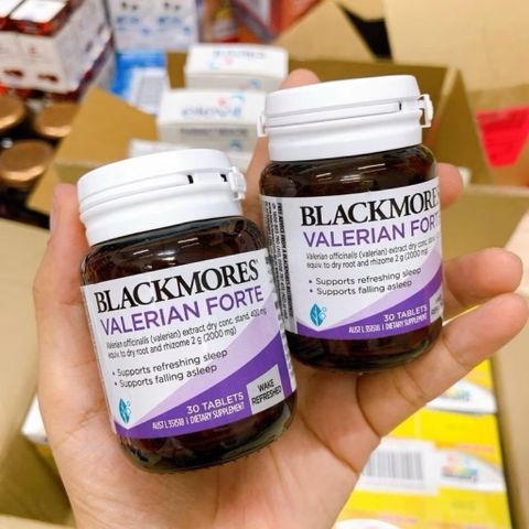 viên uống ngủ ngon 30 viên Valerian Forte – Blackmores Úc