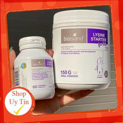 BIO LYSINE viên Tăng chiều cao cho bé bio island lysine  🔥NEW🔥 Chính hãng ÚC