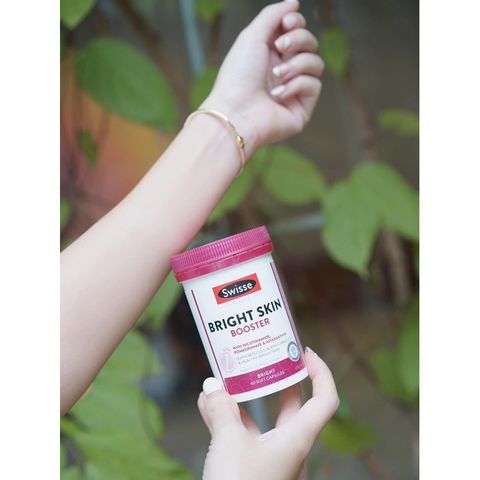 Viên Uống Trắng Sáng Da Cao Cấp, Tái Tạo Làn Da, Bảo Vệ Da Khỏi Ánh Sáng Gây Hại - Swisse Beauty Bright Skin - 60 Viên