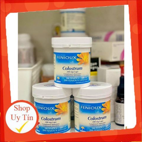 Sữa non Pháp Fenioux Colostrum phát triển não bộ hộp 200 viên
