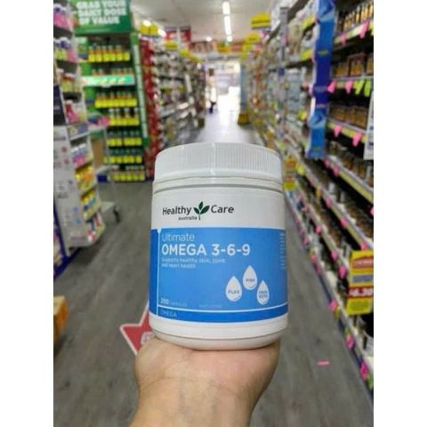 Healthy care omega 3-6-9 Úc 200 viên