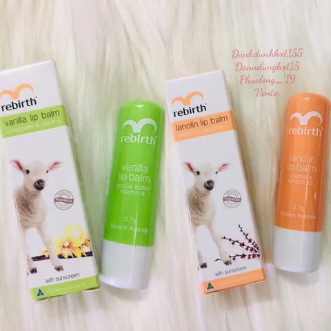 Son Dưỡng Môi Nhau Thai Cừu Rebirth
