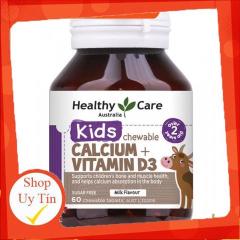 Kẹo Canxi Healthy care bổ sung Canxi cho bé Chuẩn Úc