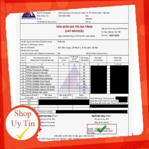 VIÊN UỐNG BỔ NÃO GINGKO THOMPSON 6000MG Hàng chuẩn Úc