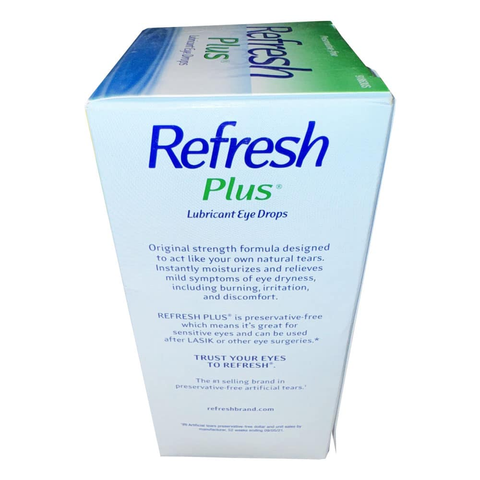 Nước nhỏ mắt Refresh Plus Lubricant Eye Drops 70 tép
