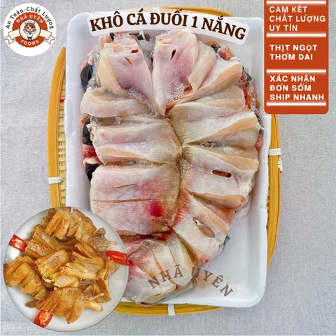 Hỏa tốc-giao miền Nam Khô cá đuối 1 nắng, vị lạt, thịt thơm dai ngọt, đơn 800k tặng quà