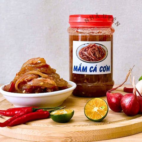 mắm cá cơm Châu Đốc, ủ bằng đường thốt nốt, truyền thống đậm đà hương vị quê LỌ 500G,đơn 800k tặng quà trực tiếp