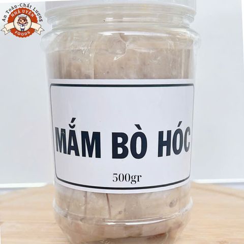 mắm bò hóc xay 500gr, dùng để chế biến các món lẩu,bún mắm, đơn 800k tặng quà