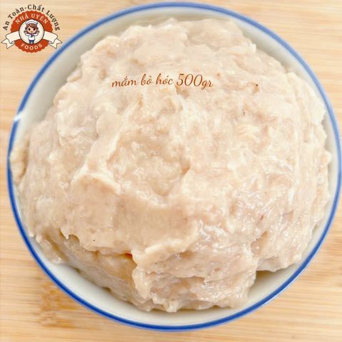 mắm bò hóc xay 500gr, dùng để chế biến các món lẩu,bún mắm, đơn 800k tặng quà