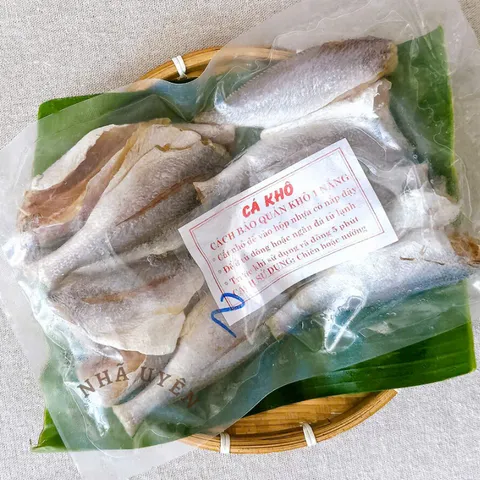 Hỏa tốc-HCM. Khô cá đù 1nắng36-40CON,thơm ngon,không mặn,đạc sản Cần Giờ