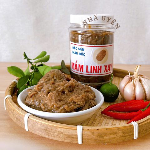 Mắm cá linh xay Châu Đốc chất lượng,ủ bằng đường thớt nốt không chất bảo quản, đơn 800k tặng quà