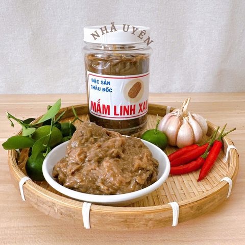 Mắm cá linh xay Châu Đốc chất lượng,ủ bằng đường thớt nốt không chất bảo quản, đơn 800k tặng quà
