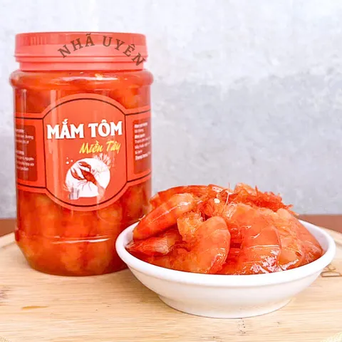 500gr,Mắm tôm, mắm tép miền tây, mắm có vị ngọt nhẹ, thanh đạm, đơn 800k tặng quà