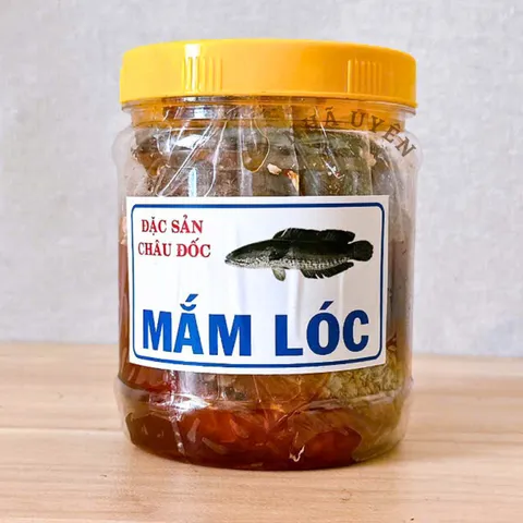 Mắm cá lóc nguyên con thịt ngọt LỌ 500G, ủ bằng đường thốt nốt,thơm, không chất bảo quản,đơn 800k tặng quà trực tiếp