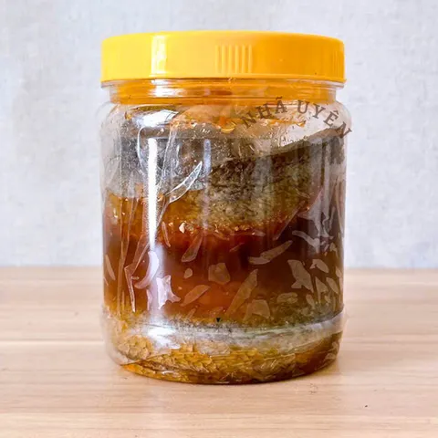 Mắm cá lóc nguyên con thịt ngọt LỌ 500G, ủ bằng đường thốt nốt,thơm, không chất bảo quản,đơn 800k tặng quà trực tiếp